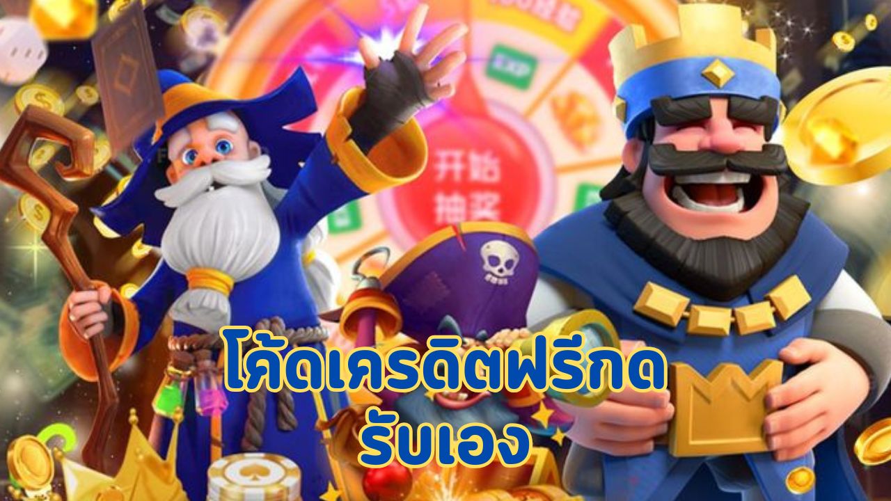 โค้ดเครดิตฟรีกดรับเอง